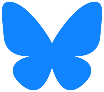 Logo du réseau social Bluesky